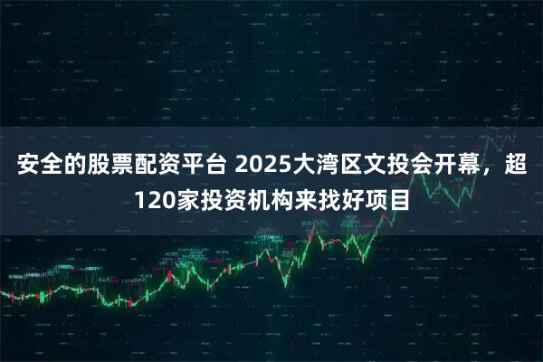 安全的股票配资平台 2025大湾区文投会开幕，超120家投资机构来找好项目